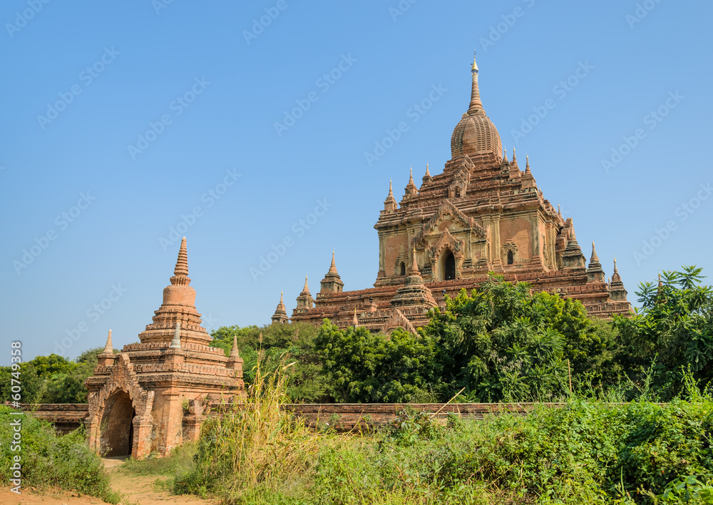 Htilominlo temple in Bagan, Myanmar