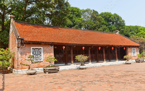 Inner courtyard in Temple of Literature (circa 1070). Hanoi