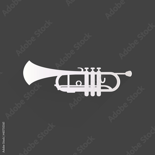 Music wind instruments icon