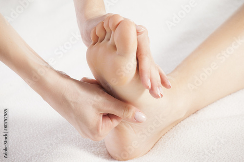 Obraz na płótnie foot massage