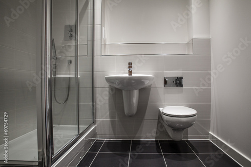 Stylish clean bathroom