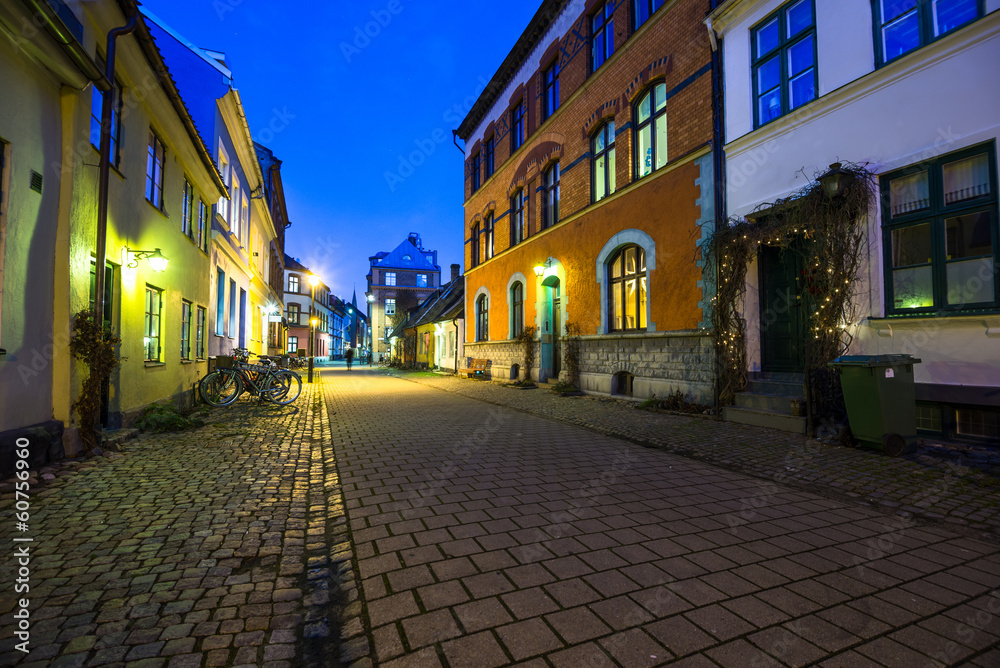 street in Malmo, Sweden
