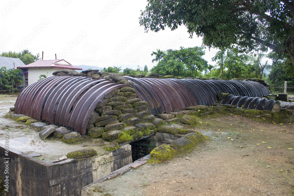 Command bunker of General De Castries in Dien Bien Phu Command bunker of General De Castries in Dien Bien Phu