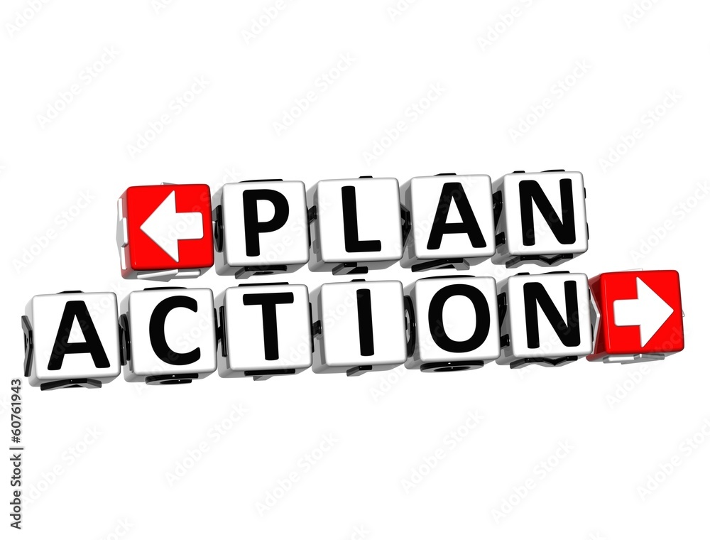3D Plan Action Button Click Here Block Text 3D Plan Action Button Click Here Block Text