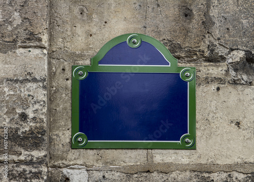 Street sign