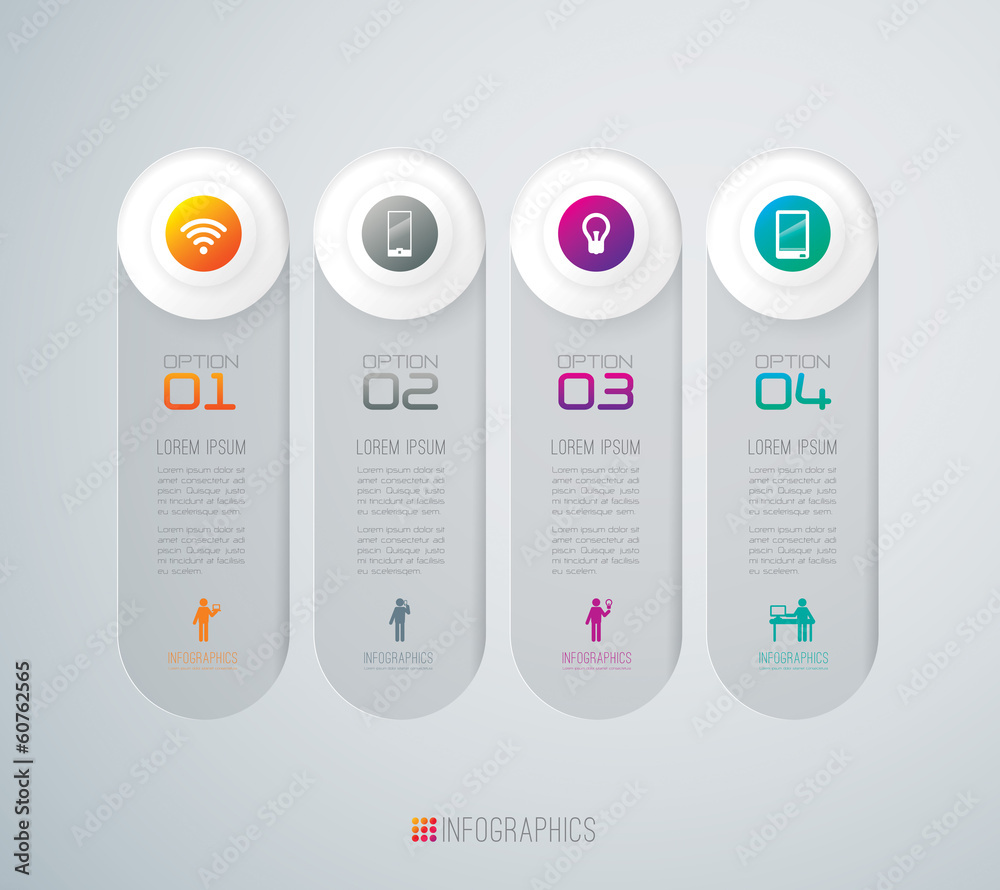 Infographics vector design template. Infographics vector design template.