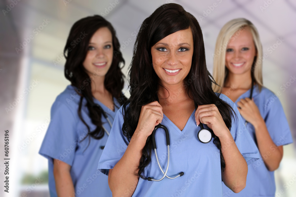 Group Of Nurses Group Of Nurses