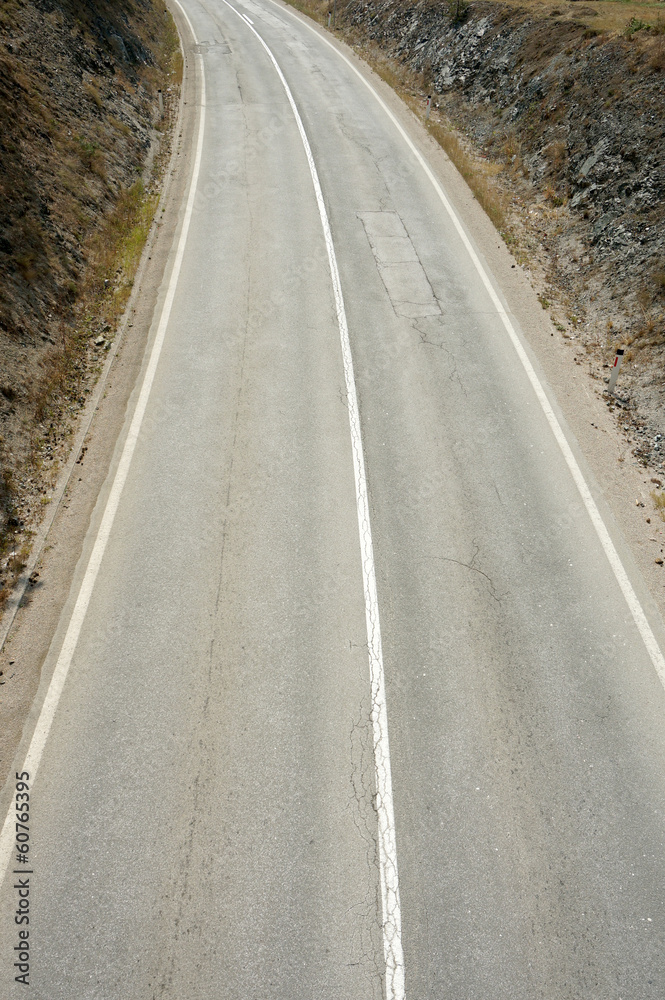 Obraz premium empty road