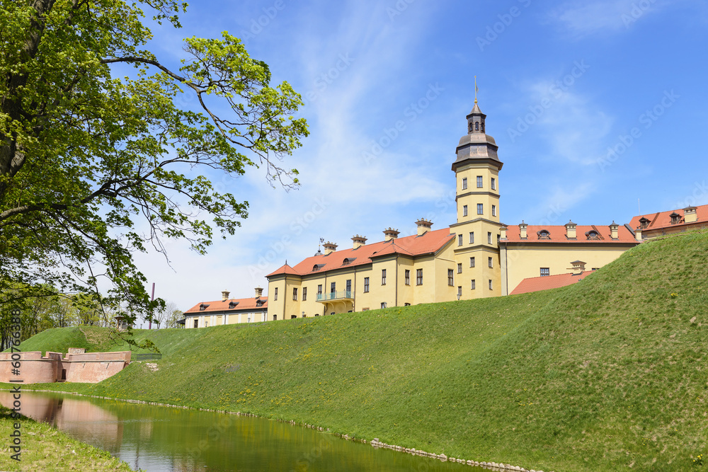 Nesvizh medieval castle. Belarus