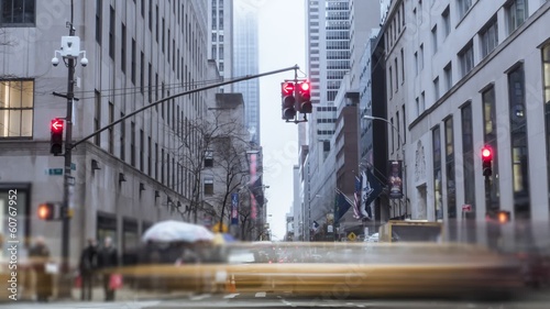 Time-lapse of Downtown Manhattan Streets