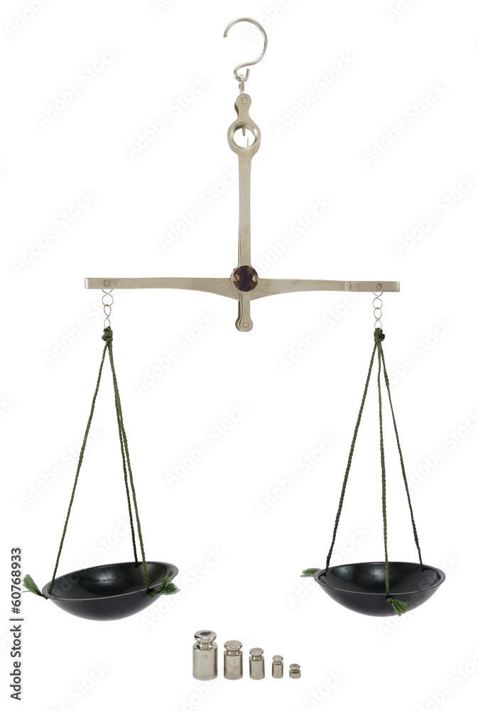 Balance with weight Balance with weight
