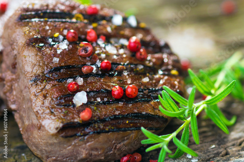 Juicy Fillet Steak with Fresh Herbs