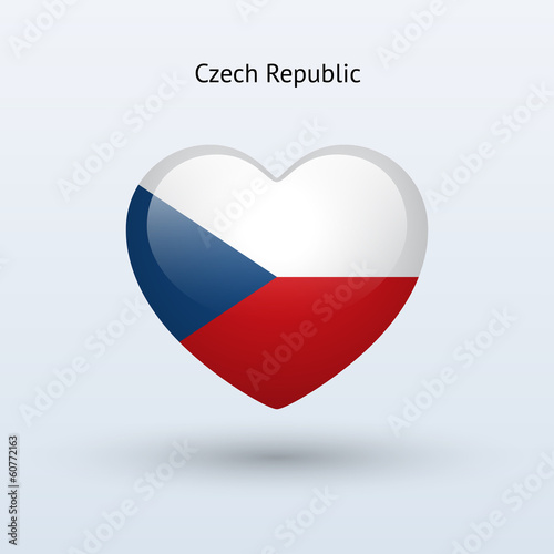 Love Czech Republic symbol. Heart flag icon. Free Download Love Czech Republic symbol. Heart flag icon. - GFXLoad