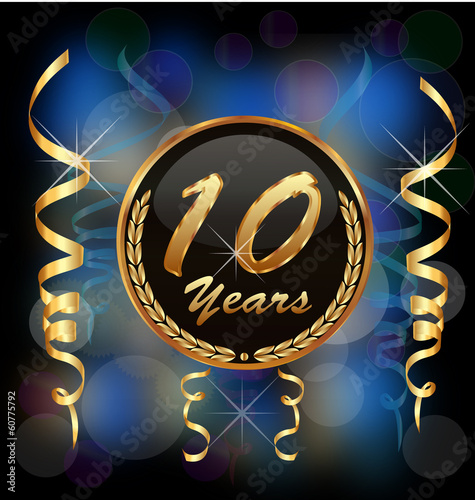 10 years anniversary party celebration