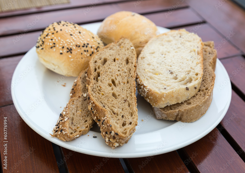 Verschiedene Brotsorten