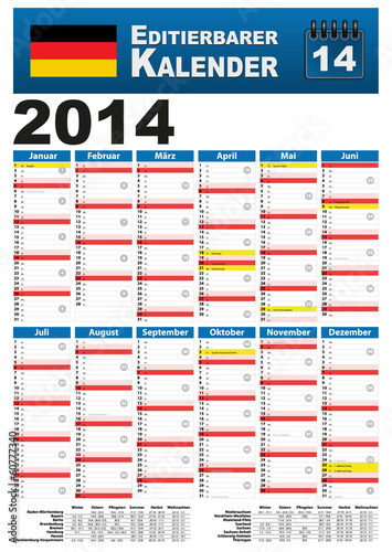 Kalender 2014