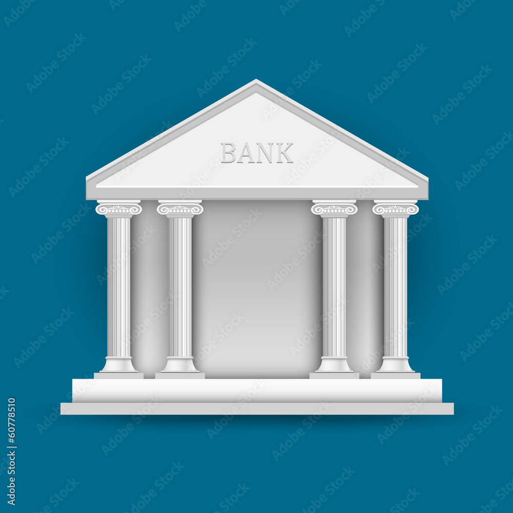 Obraz premium Bank