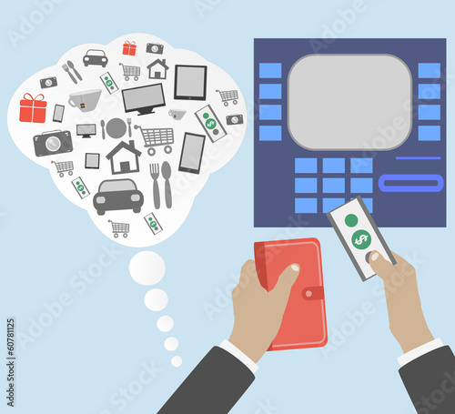 Business hand action concepts