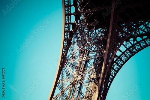 The Eiffel tower,the most popular landmarks in the world