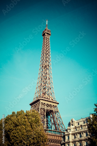 The Eiffel tower the most popular landmarks in the world