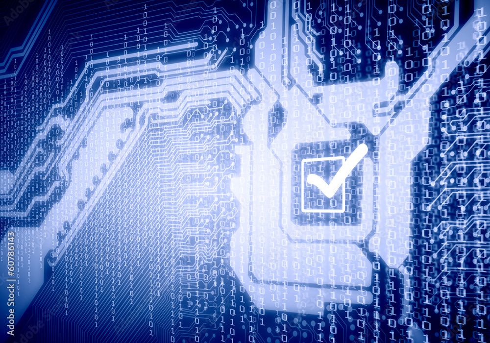 Obraz premium Micro circuit