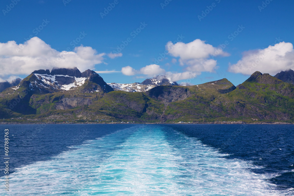 Sailing on Lofoten