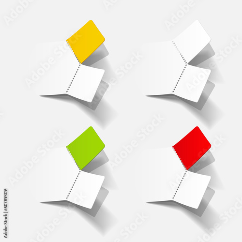 realistic design element
