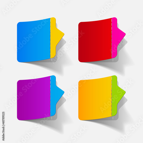 realistic design element