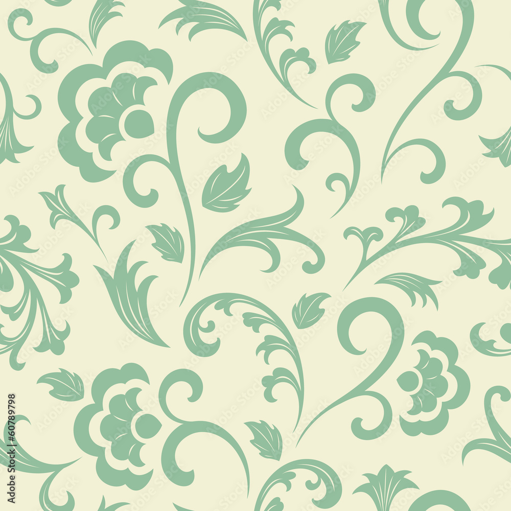 Seamless floral pattern. Seamless floral pattern.
