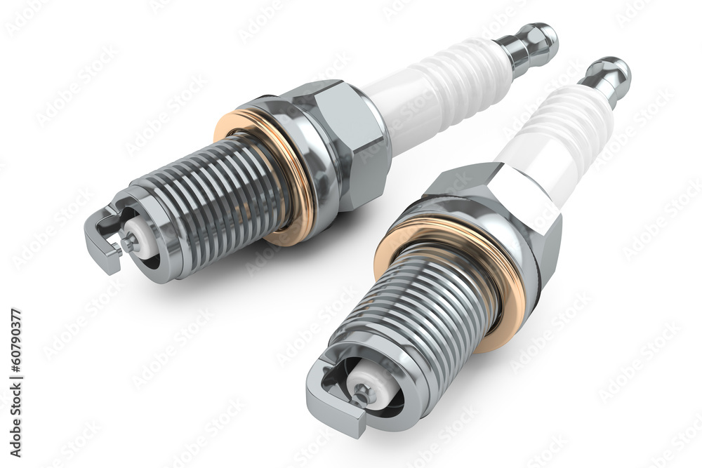 Group of sparkplugs Group of sparkplugs
