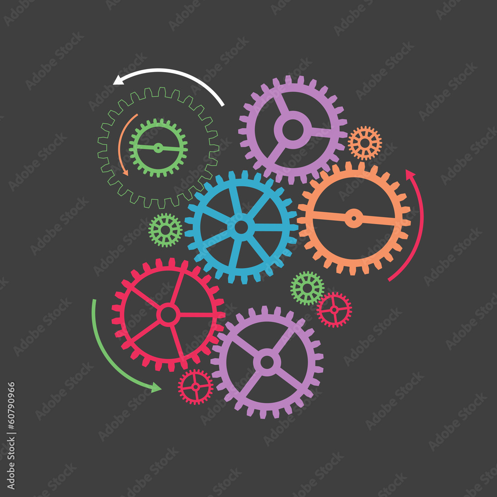 Abstract technology background. Cog wheel theme Abstract technology background. Cog wheel theme