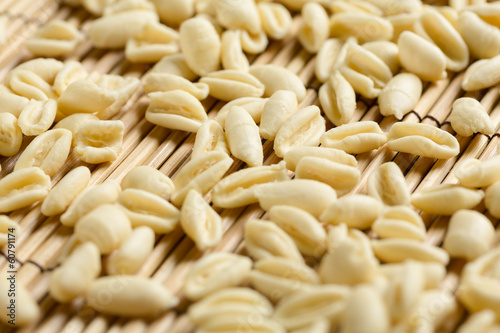 Italian pasta , cavatelli photo