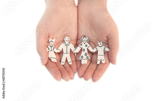 Paper chain family protected