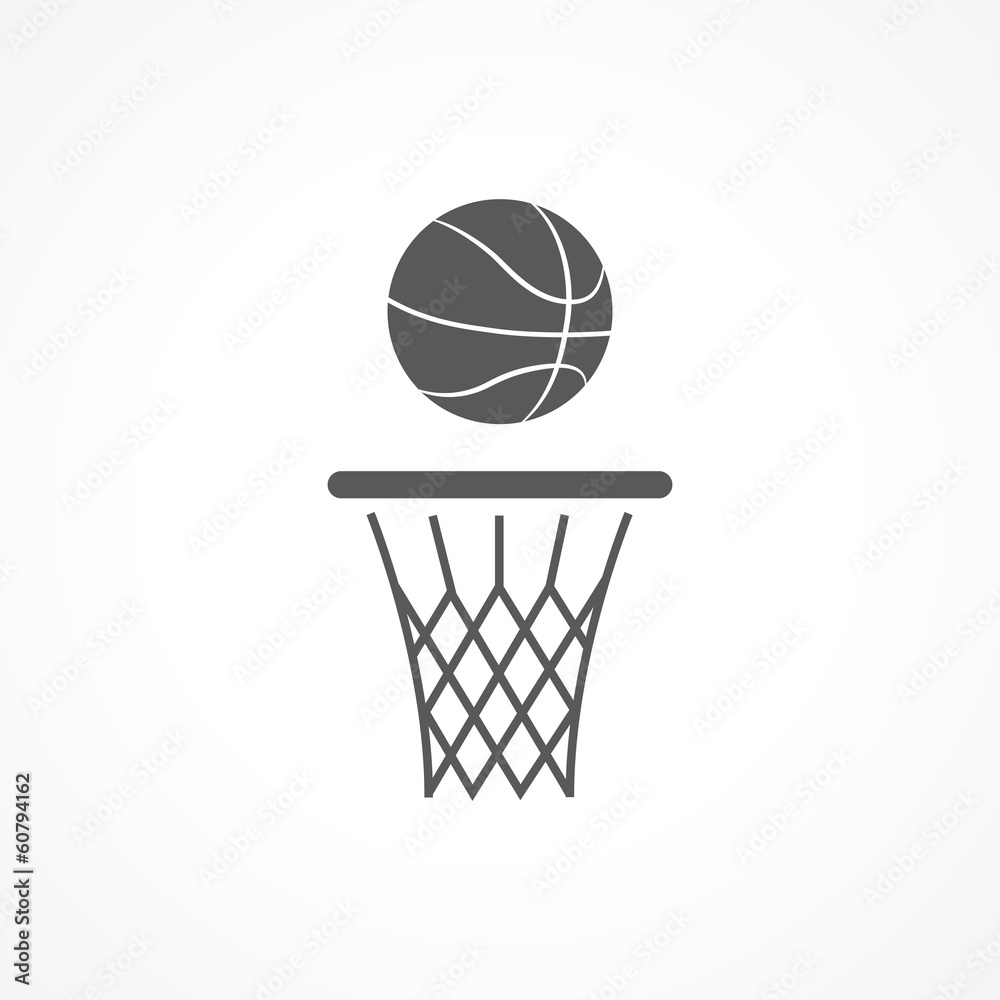 Fototapeta premium Basketball icon