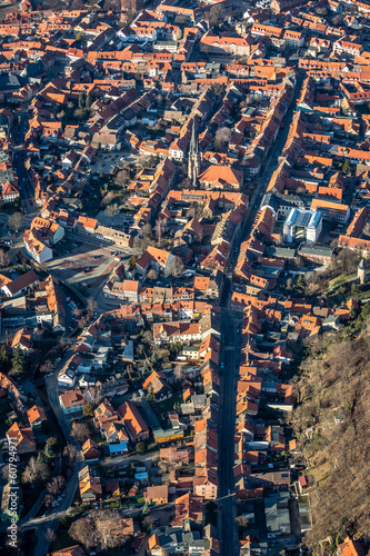 Luftbild - Wernigerode, Zentrum © ferkelraggae