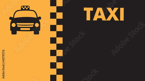 Business card for taxi drivers