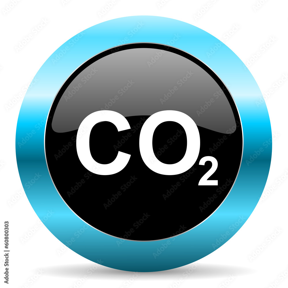 carbon dioxide icon carbon dioxide icon