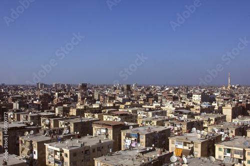 Roofs of slum housing in Damietta,Egypt © Mohamed