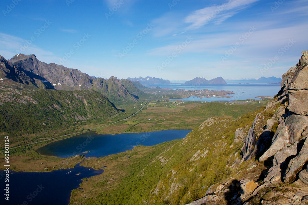 Natural landscape in Norway