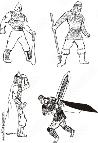 Russian bogatyrs