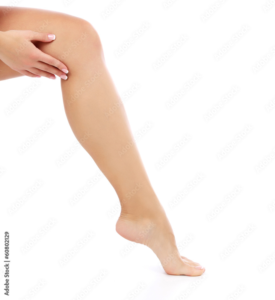 Female hands and legs Female hands and legs