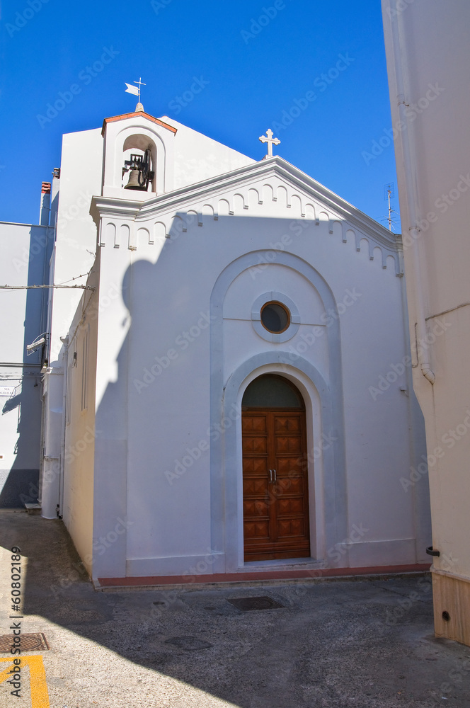 Fototapeta premium Church of Madonna del Picchione. Pisticci. Basilicata. Italy.