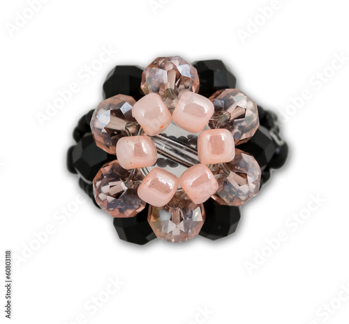 Crystal cluster ring