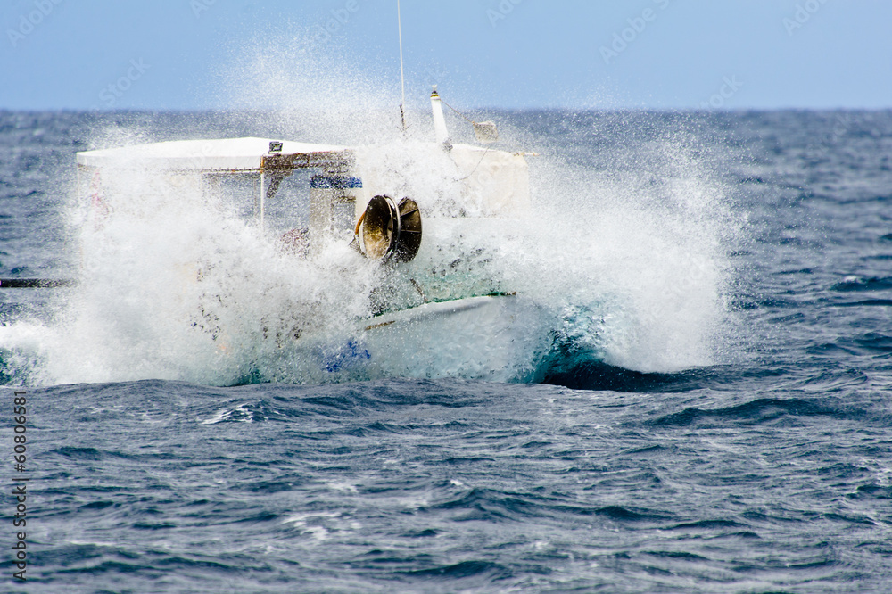 Obraz premium Adriatic sailing
