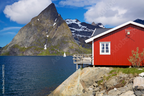 Fishing hut in Norway