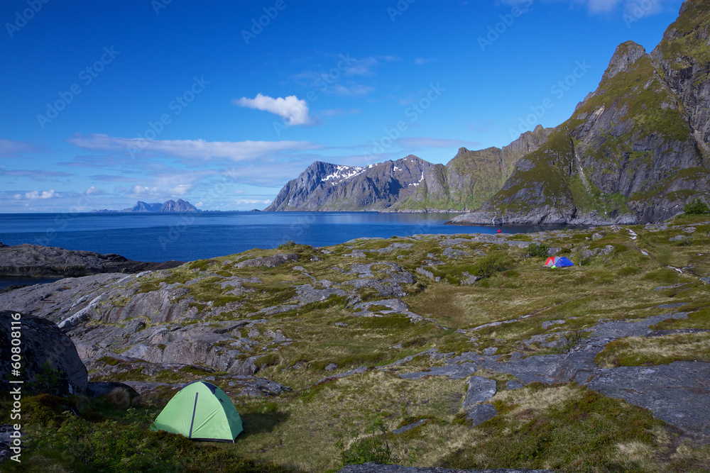 Camping on Lofoten