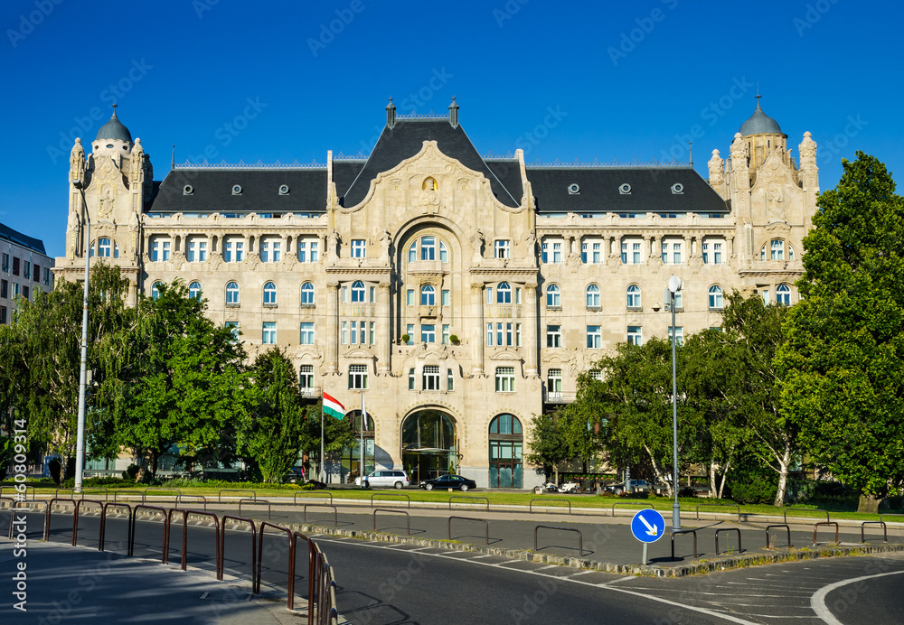 Gresham Palace in Budapest, Hungary