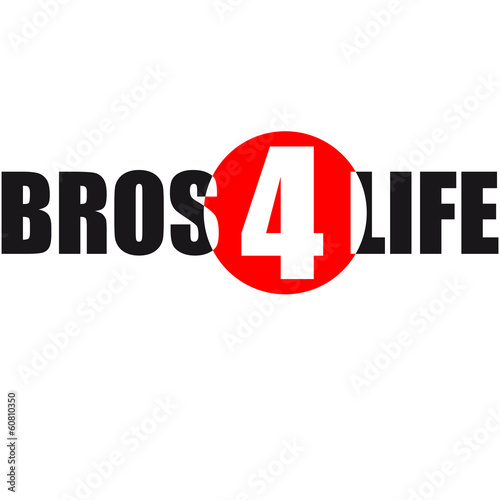 Bros 4 Life Logo Design © Style-o-Mat-Design