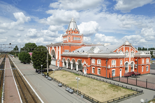 Railway station in Chernigov photo