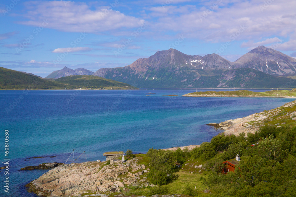 Scenery on island of Senja Scenery on island of Senja